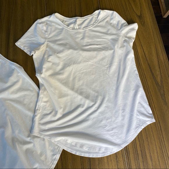 lululemon athletica White Short Sleeve and Tank Top Set - Picture 3 of 12